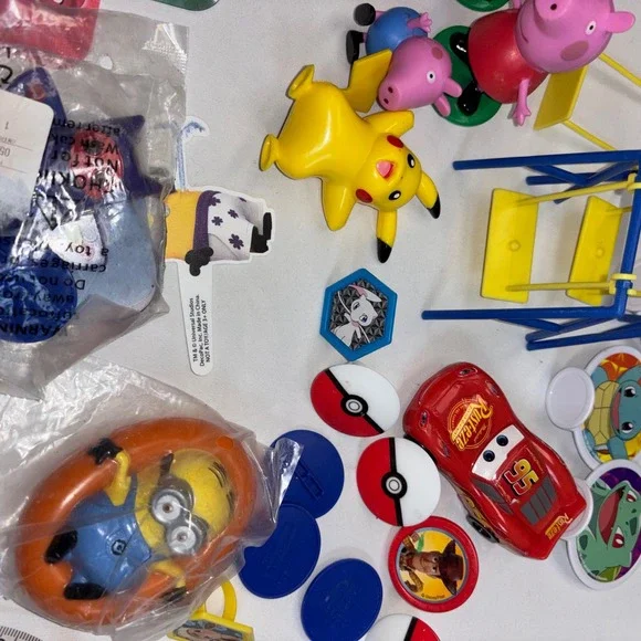 Mixed Lot | Cake Toppers |‎ Cake Decor: Peppa Pig Pikachu Minion PJ Mask Pokemon