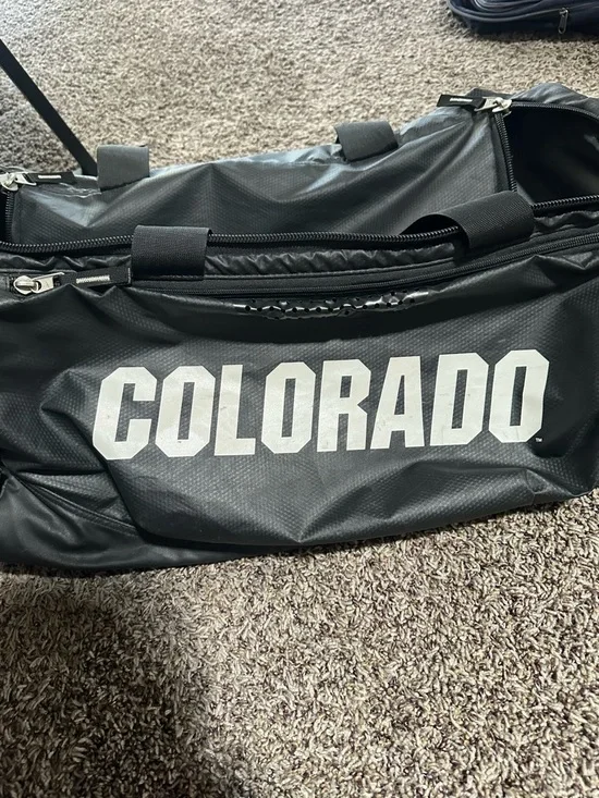 Nike Colorado Buffalos Black Duffle Bag