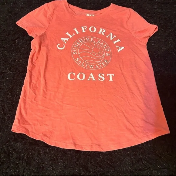 Size 10/12 Pink/Peach Shirt B3