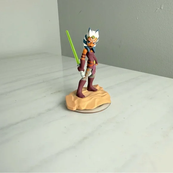 AHSOKA TANO‎ Disney Infinity 3.0 Star Wars Figure *Missing 1 Light Saber*