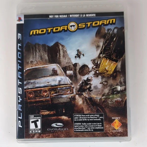 Sony MotorStorm for PlayStation 3 - Complete Excellent Condition