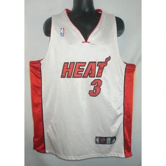 Dwyane Wade Miami Heat Adidas Jersey XXL