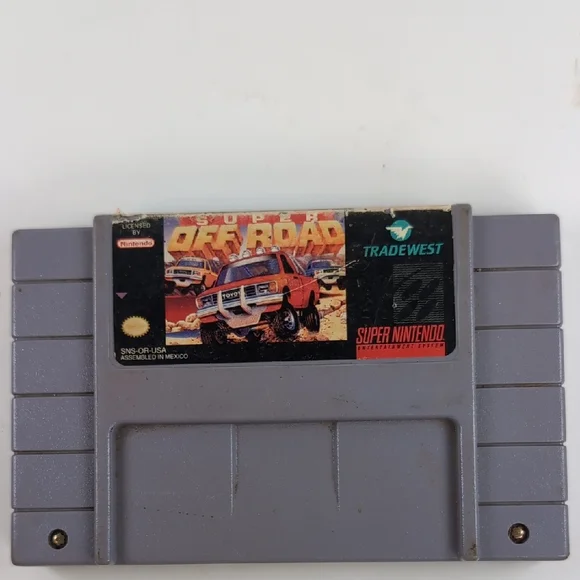 Super Off Road Game Cartridge for Super Nintendo - Gray by