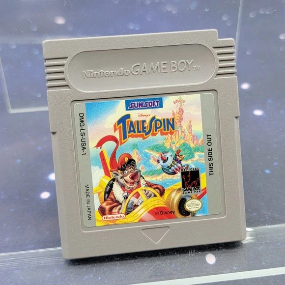Disney TaleSpin Nintendo Game Boy Sunsoft DMG-LS-USA-1 Authentic Video Game