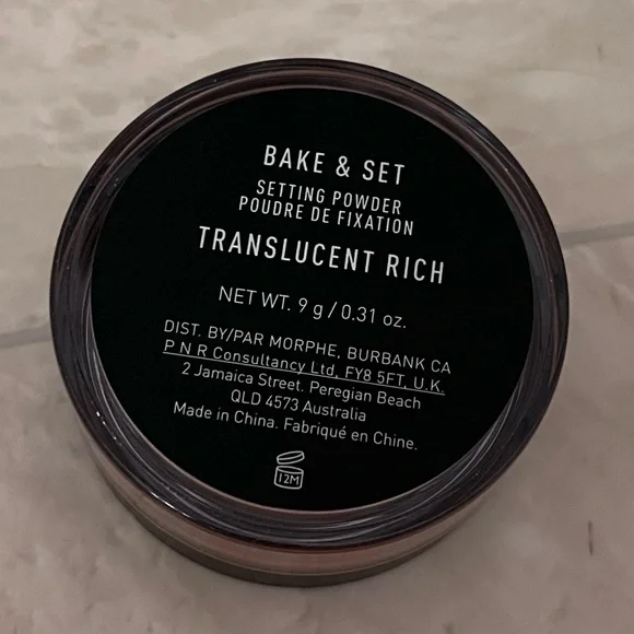 Morphe Bake & Set Translucent Setting Powder
