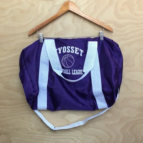 Syosset Basketball Duffle Bag 21inX15in.
