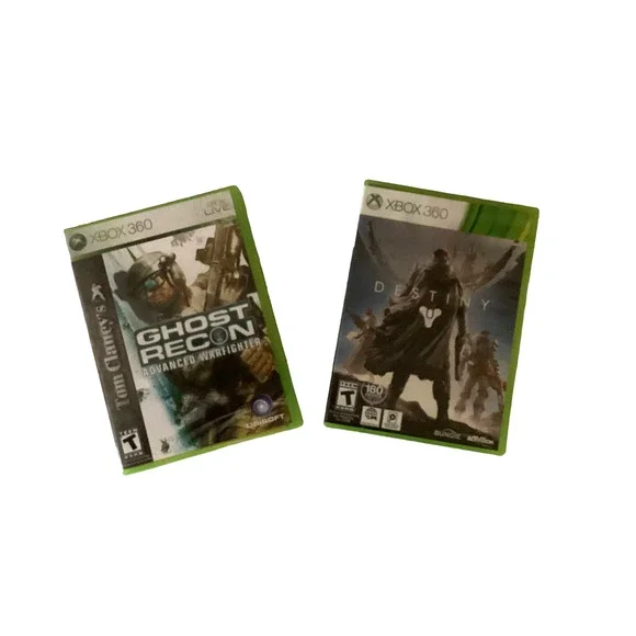 Set of 2 X Box Games - Destiny and Ghost Recon