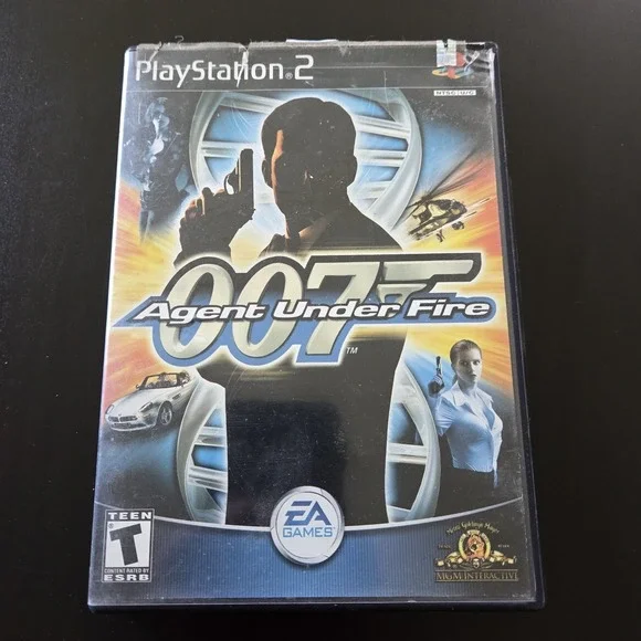 James Bond 007 Agent Under Fire PS2 PlayStation 2 Complete CIB Video Game