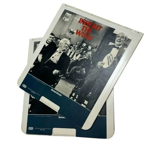 Inherit The Wind CED VideoDisc (1960) Spencer Tracy & Gene Kelly Part 1 & 2