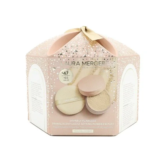 Laura Mercier - Translucent Setting Powder & Puff Set - Translucent - 1 oz