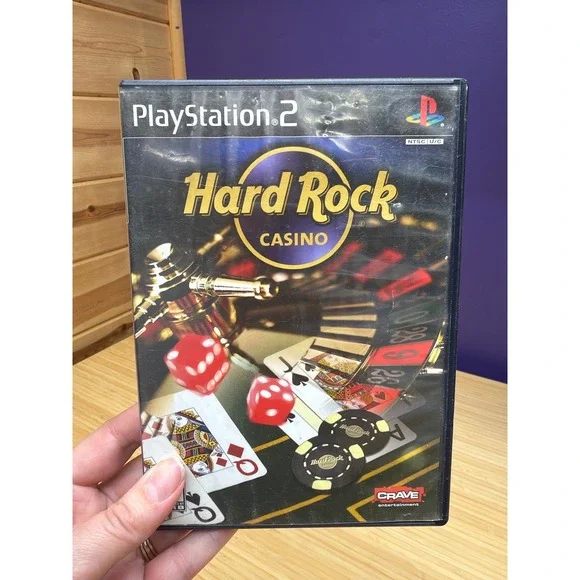 Hard Rock Casino PS2 PlayStation 2 Complete CIB Tested Working Manual