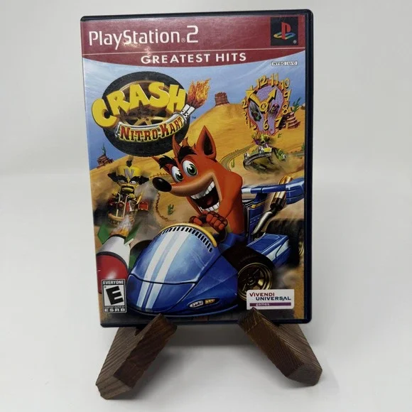 Crash Nitro Kart Sony PlayStation 2 PS2 Greatest Hits Game Case Disc Only