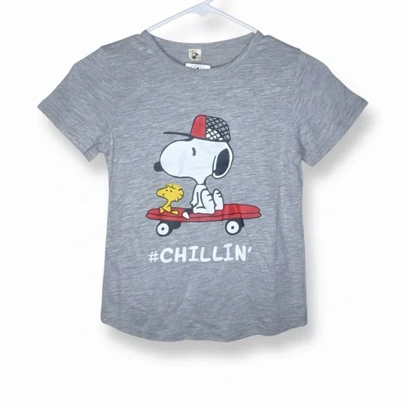 NWT Girls Snoopy Short Sleeve Graphic Tee