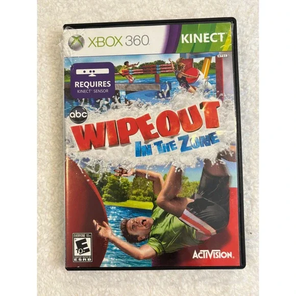 Wipeout In‎ The Zone Xbox 360 Kinect Activision Video Game ABC Show 76554010US