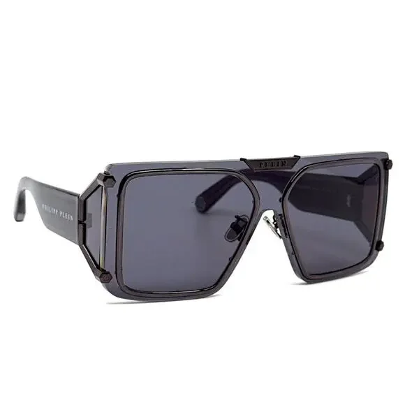 New! PHILIPP PLEIN Sunglasses PLEIN REVOLUTION SPP096 Col.0I86, Authentic