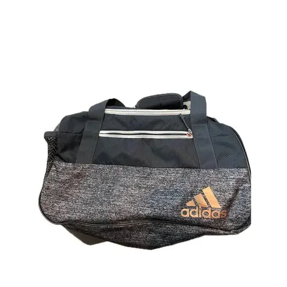 Adidas Squad IV Duffel Bag Heather and Rose Gold