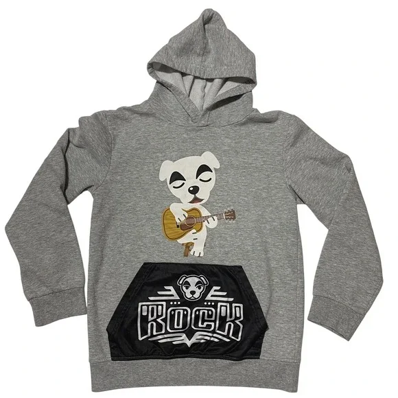 Animal Crossing K.K. Slider Nintendo Hoodie EUC Youth Size Large/Adult‎ XS