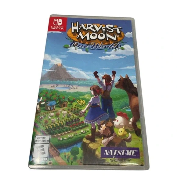 Harvest Moon One World Nintendo Switch Everyone Multi Farming Sim CIB