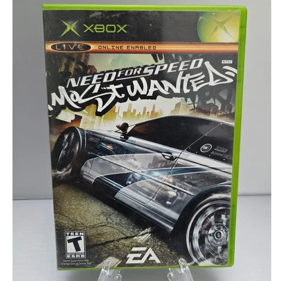 Need For Speed Most Wanted - 2005 Microsoft Xbox - CIB W/ Manual‎ - Working