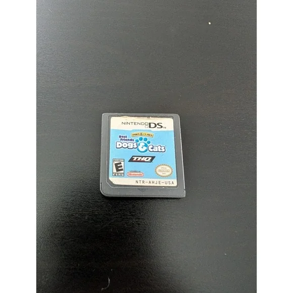 Paws and Claws Dogs and Cats Best Friends‎ Nintendo DS Game Cartridge Only 2007