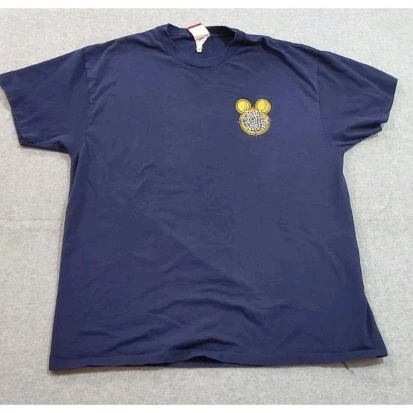 VNTG Mickey Inc.‎ Walt Disney World WDW, Blue T-Shirt, Size XL