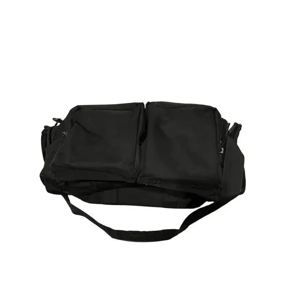 XL Tactical Canvas Black Item Duffel Bag 20