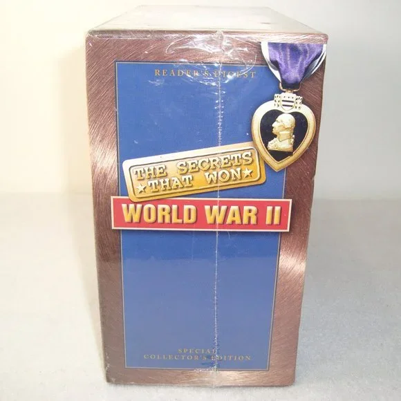 NEW SEALED 2001 The Secrets That Won WORLD WAR II - Box Set 8 VHS Tapes