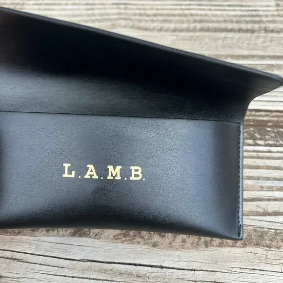 L.A.M.B Gwen Stefani Magnetic Eyeglass Sunglass Case Black Semi Hard Case Only