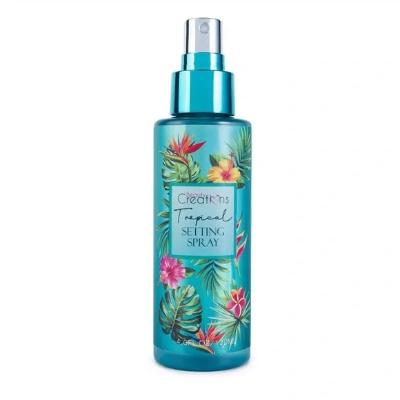 Beauty Creations Hydrating Tropical Setting Spray for All Skin Types, 4 oz.