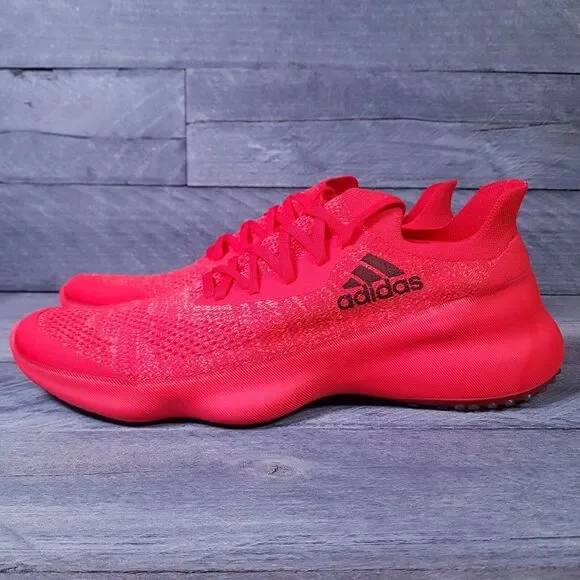 ADIDAS Futurenatural Knit Running Shoes Mens 11‎ Vivid Triple Red