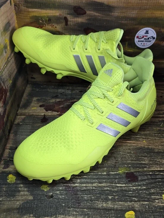 Adidas UltraBoost Football Cleats Solar Yellow JP7413 US Men's Size 11 New Rare