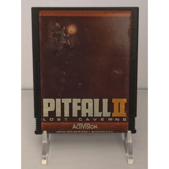 Pitfall II: Lost Caverns - Atari 2600 - OEM Original Game Cartridge - Tested