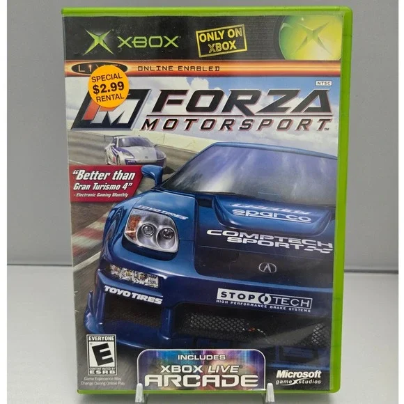 Forza Motorsport NFR - Original Xbox - Complete CIB‎ & Unscratched Code Tested