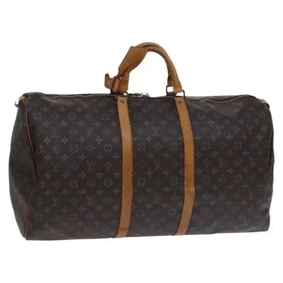 LOUIS VUITTON Monogram Keepall 60 Boston Bag M41422