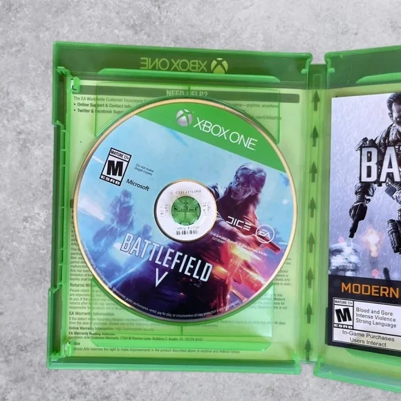 Battlefield V Xbox One Complete In Case Tested Working