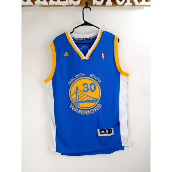 Golden State Warriors Steph Curry Jersey Large +2