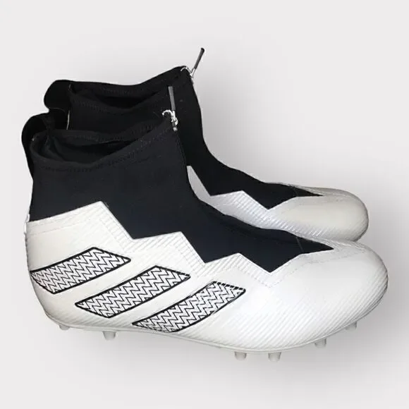 Adidas Nasty Fly 2E Team White Black Football Cleats GX1781 Mens size 11 New