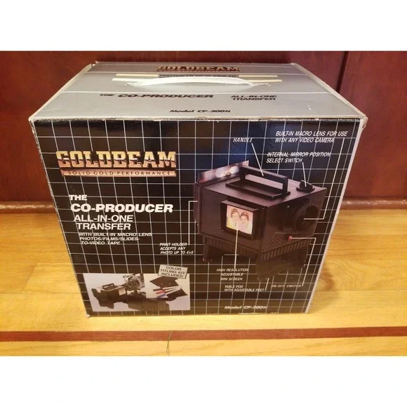 Vintage GOLDBEAM CO PRODUCER All in One VIDEO TRANSFER System Kit MODEL CP-300N