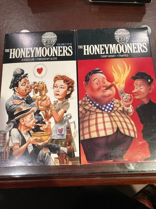 The Honeymooners VHS Set - Classic 39 collection