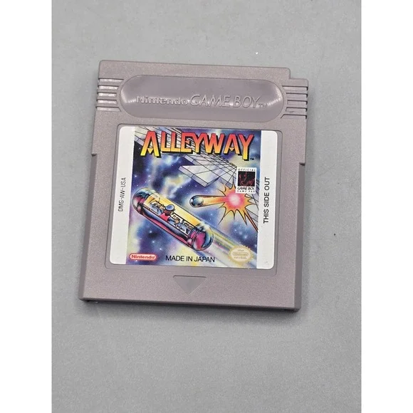Alleyway Nintendo Game Boy Original DMG-AW-USA Authentic Retro Game Cartridge