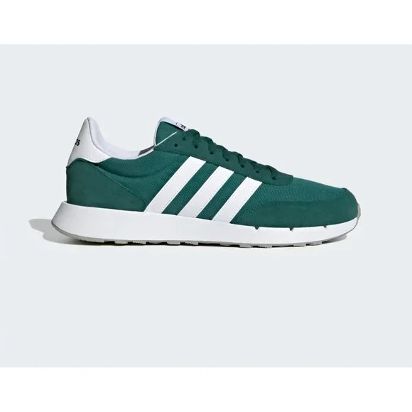 Adidas Run 60s 2.0 Sneakers Green White Men's Size 8 New With Box