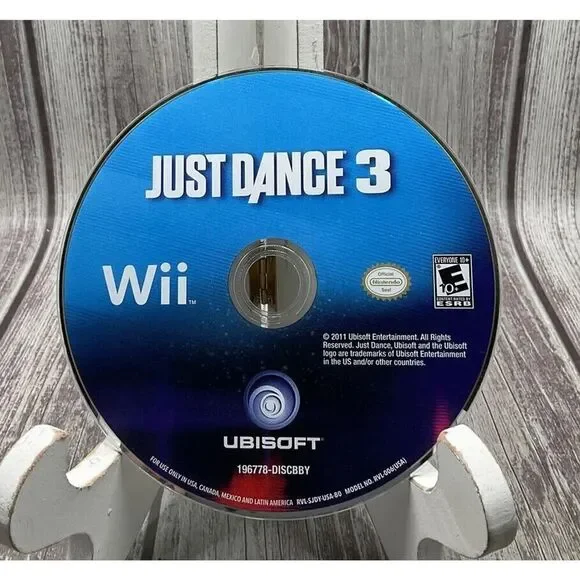 Just Dance 3 (2011 Nintendo‎ Wii) ( Loose Disc Only ) *no Box*no Manual*