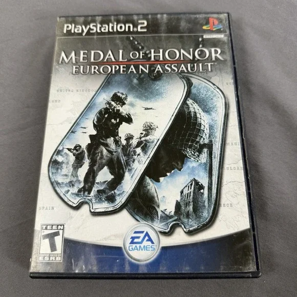 Medal of Honor: European Assault (Sony PlayStation 2, 2005) PS2 Complete CIB