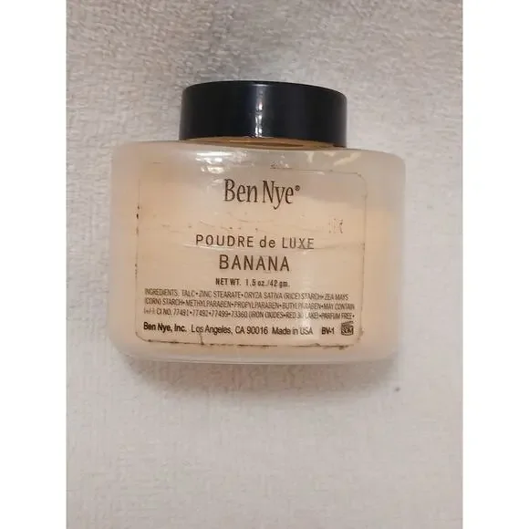 Ben Nye Banana Luxury Powder Authentic Original Older Formula 1.5oz‎ NEW