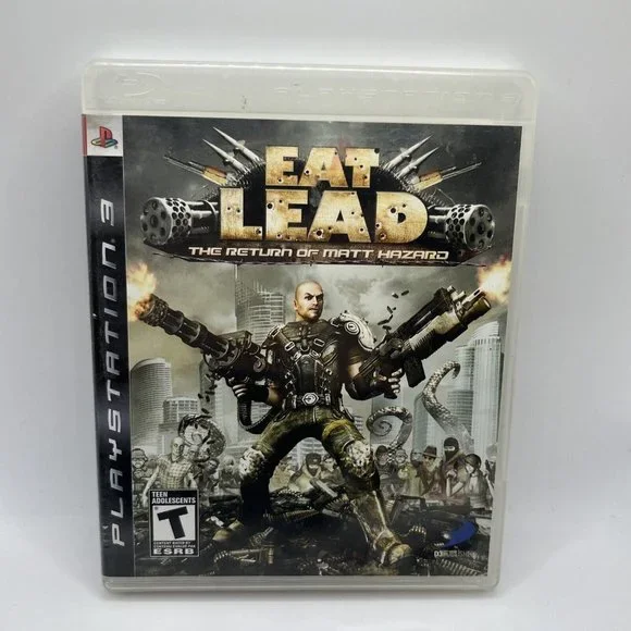Eat Lead: The Return of Matt Hazard‎ (Sony PlayStation 3, 2009) No Manual