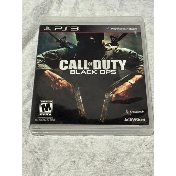 Call of Duty Black Ops Sony PlayStation 3 PS3 Game Complete with Manual Top XL