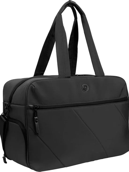 Joan & David Sport Nylon Weekender Duffle and Sling Pouch Bag