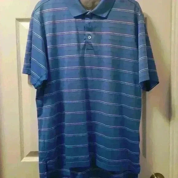 Men's Adidas Climacool Golf Shirt. SZ Lg