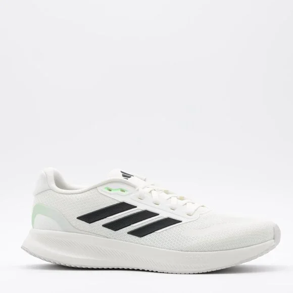 Adidas Men's Breathable Comfortable Runfalcon 5 Running Shoes Off White/Black 11