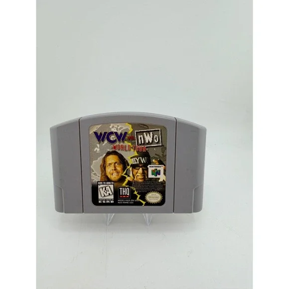 WCW vs nWo World Tour Nintendo 64 N64 Game Cartridge NUS-NWNE-USA THQ 1997